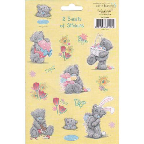 Me to You Bear Easter Sticker Sheets £0.99
